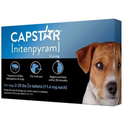 Elanco® Capstar™ Tablet, Blue, For Dog & Cat 2 - 25 lb